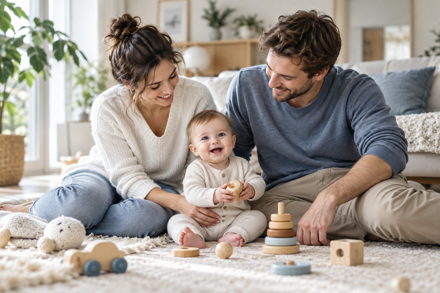 Symbolisches Familienmotiv